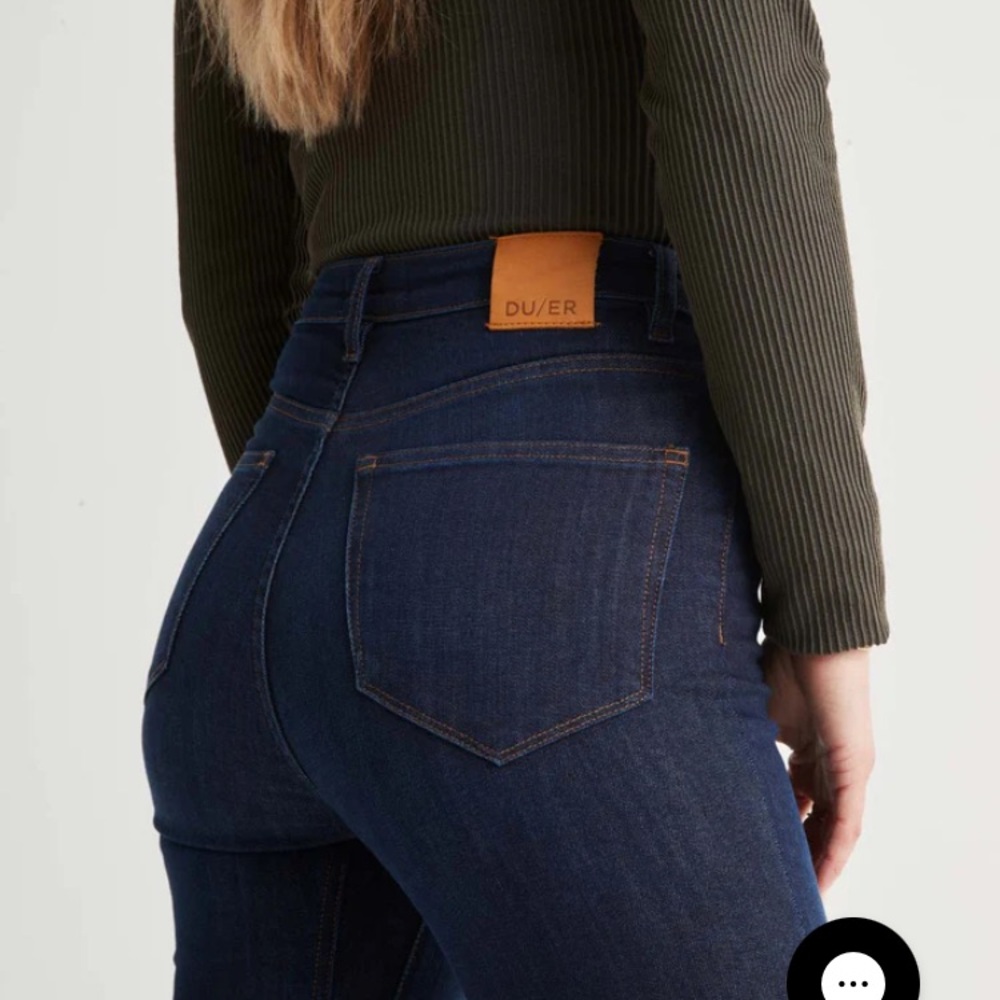 Performance Denim High Rise Skinny - Dark Stone